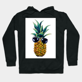 Pineapple Wearing Sunglasses Hoodie